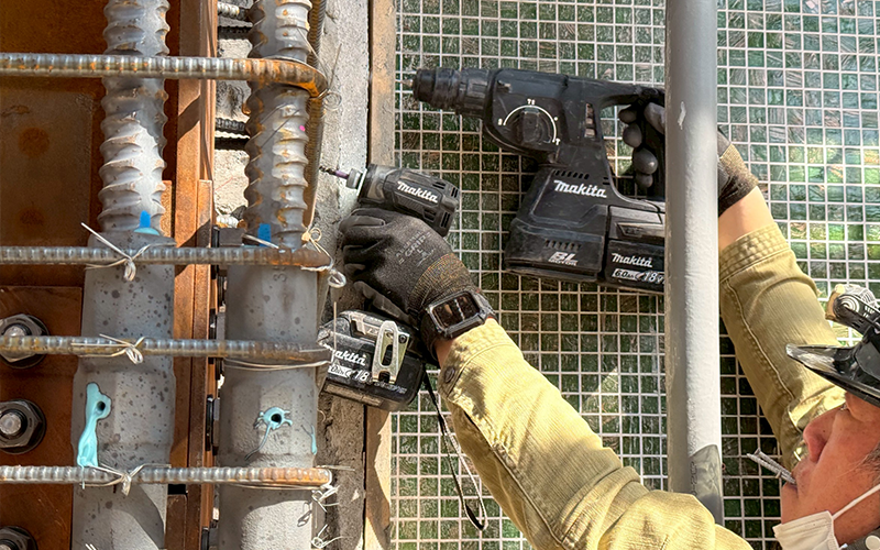 現場の様子1